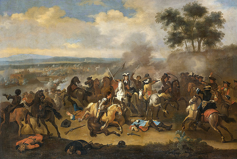 Battle of the Boyne painting