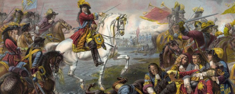 William III at the Battle of the Boyne