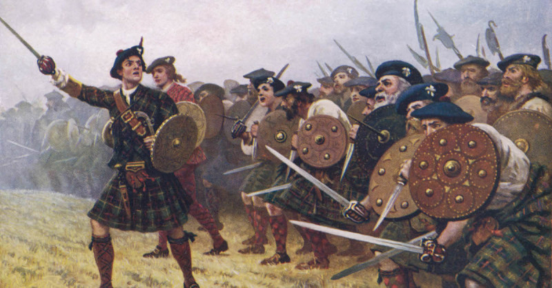 Hghlanders at the Battle of Prestonpans