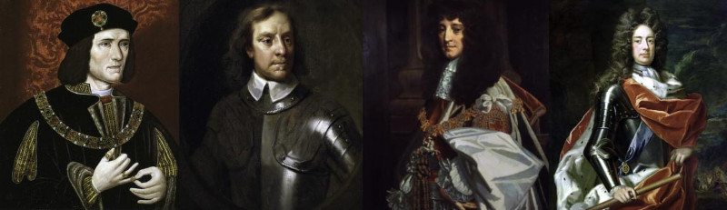 History's Rock Star leaders: Richard III, Oliver Cromwell, Prince Rupert, Duke of Marlborough